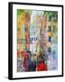 An Evening Walk to Sacre Coeur-Sylvia Paul-Framed Giclee Print