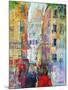 An Evening Walk to Sacre Coeur-Sylvia Paul-Mounted Giclee Print