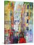 An Evening Walk to Sacre Coeur-Sylvia Paul-Stretched Canvas