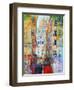 An Evening Walk to Sacre Coeur-Sylvia Paul-Framed Giclee Print