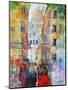 An Evening Walk to Sacre Coeur-Sylvia Paul-Mounted Giclee Print
