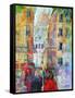 An Evening Walk to Sacre Coeur-Sylvia Paul-Framed Stretched Canvas