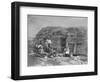 An Evicted Family at Derrybeg, County Donegal, Ireland, Late 1880S-Robert French-Framed Giclee Print