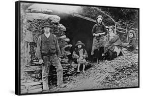 An Evicted Family at Glenbeigh, Ireland, 1888-Francis Guy-Framed Stretched Canvas