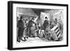 An Eviction at Glenbeigh, County Kerry, 1887-null-Framed Art Print