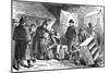 An Eviction at Glenbeigh, County Kerry, 1887-null-Mounted Art Print