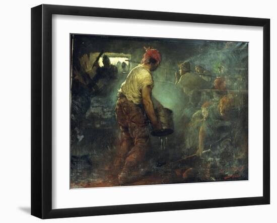 An Eviction Ireland, Co. Galway, 1889-Henry Jones Thaddeus-Framed Giclee Print