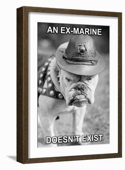 An Ex-Marine-Wilbur Pierce-Framed Art Print