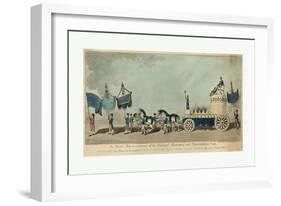 An Exact Representation of the Principal Banners and Triumphal Car-null-Framed Giclee Print