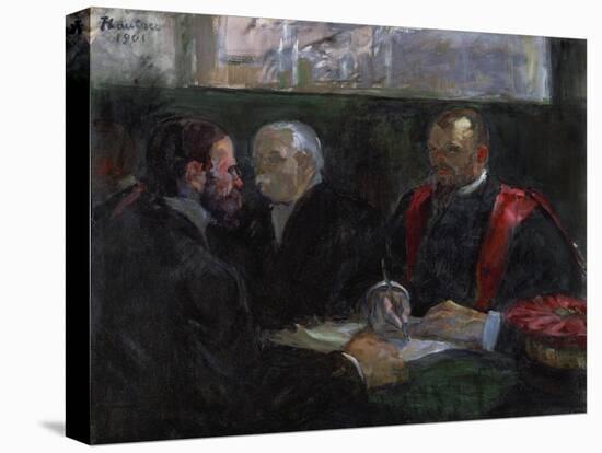 An Examination at the Faculty of Medicine, 1901-Henri de Toulouse-Lautrec-Stretched Canvas