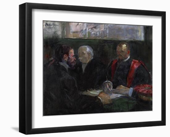 An Examination at the Faculty of Medicine, 1901-Henri de Toulouse-Lautrec-Framed Giclee Print