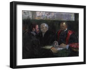 An Examination at the Faculty of Medicine, 1901-Henri de Toulouse-Lautrec-Framed Giclee Print