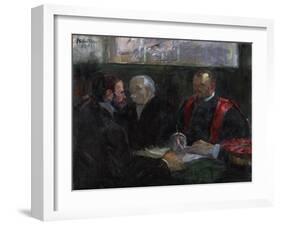 An Examination at the Faculty of Medicine, 1901-Henri de Toulouse-Lautrec-Framed Giclee Print