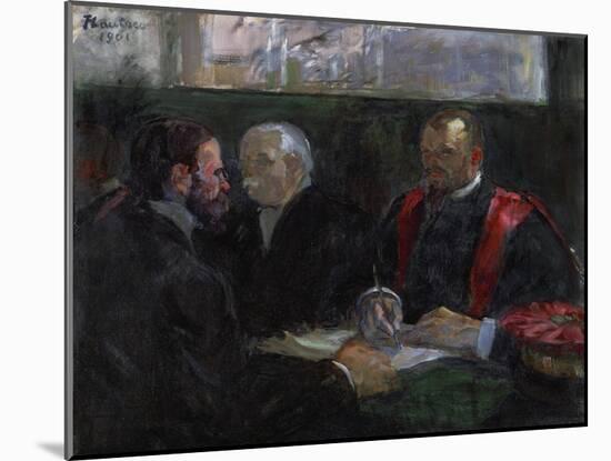 An Examination at the Faculty of Medicine, 1901-Henri de Toulouse-Lautrec-Mounted Giclee Print