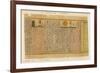 An Example of Egyptian Hieroglyphics: The Sun-God in His Bark-E.a. Wallis Budge-Framed Art Print