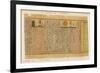 An Example of Egyptian Hieroglyphics: The Sun-God in His Bark-E.a. Wallis Budge-Framed Art Print