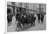 An exciting game: pupils of Christ's Hospital school, City of London, c1900-RW Thomas-Framed Photographic Print