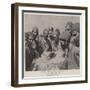 An Execution in Persia-null-Framed Giclee Print