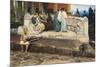 An Exedra, 1871-Sir Lawrence Alma-Tadema-Mounted Giclee Print