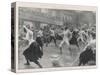 An Exhibition of Ladies, Fencing at Oxford Town Hall-G. Amato-Stretched Canvas