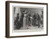 An Exhibition of Tact and Patience, the Military Governor's Daily Levee at Pretoria-William T. Maud-Framed Giclee Print