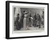 An Exhibition of Tact and Patience, the Military Governor's Daily Levee at Pretoria-William T. Maud-Framed Giclee Print