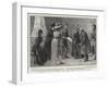 An Exhibition of Tact and Patience, the Military Governor's Daily Levee at Pretoria-William T. Maud-Framed Giclee Print