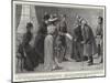 An Exhibition of Tact and Patience, the Military Governor's Daily Levee at Pretoria-William T. Maud-Mounted Giclee Print