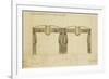 An Exhibition Stand for Francis Smith, used at the Glasgow Exhibition, Shown in Elevation, 1901-Charles Rennie Mackintosh-Framed Giclee Print