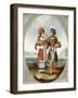 An Exotic Couple, Early 19th Century-null-Framed Giclee Print