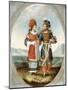 An Exotic Couple, Early 19th Century-null-Mounted Giclee Print