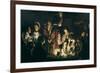 An Experiment on a Bird in the Air Pump-Joseph Wright of Derby-Framed Premium Giclee Print