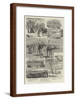 An Exploring Party in Australia-null-Framed Giclee Print