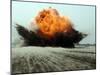An Explosion Erupts from the Detonation of a Weapons Cache-Stocktrek Images-Mounted Photographic Print
