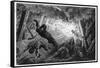 An Explosion of Firedamp in a Coal Mine-Felix Jean Gauchard-Framed Stretched Canvas