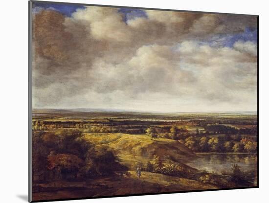 An Extensive Landscape, 1666-Phillips de Koninck-Mounted Giclee Print