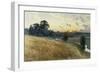 An Extensive Landscape at Sunset, 1902-Johan Ericson-Framed Giclee Print