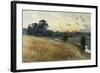 An Extensive Landscape at Sunset, 1902-Johan Ericson-Framed Giclee Print