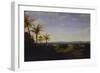 An Extensive Landscape in Brazil with the Portuguese Residence, the Church and the Casa-Grande,…-Frans Jansz Post-Framed Giclee Print