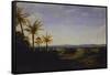 An Extensive Landscape in Brazil with the Portuguese Residence, the Church and the Casa-Grande,…-Frans Jansz Post-Framed Stretched Canvas