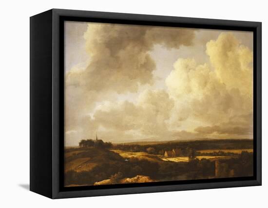 An Extensive Landscape in Summer, 1665-70-Jacob Isaaksz. Or Isaacksz. Van Ruisdael-Framed Stretched Canvas