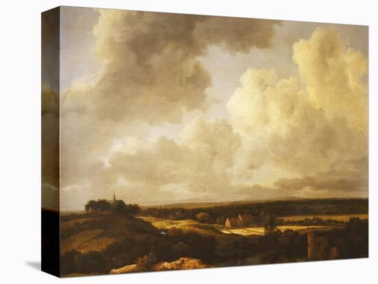 An Extensive Landscape in Summer, 1665-70-Jacob Isaaksz. Or Isaacksz. Van Ruisdael-Stretched Canvas