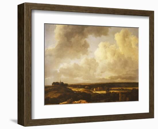 An Extensive Landscape in Summer, 1665-70-Jacob Isaaksz. Or Isaacksz. Van Ruisdael-Framed Giclee Print