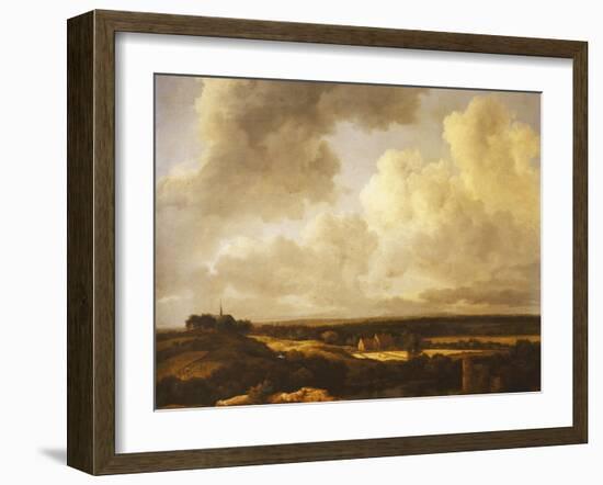 An Extensive Landscape in Summer, 1665-70-Jacob Isaaksz. Or Isaacksz. Van Ruisdael-Framed Giclee Print