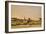 An Extensive Landscape with a Ploughman and a Village Beyond-Henri-Joseph Harpignies-Framed Giclee Print