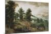 An Extensive Landscape with Cottages in the Foreground, 1561-Jacob Grimmer-Mounted Giclee Print