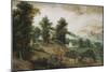An Extensive Landscape with Cottages in the Foreground, 1561-Jacob Grimmer-Mounted Giclee Print