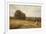 An Extensive Landscape with Harvesters-Edmund George Warren-Framed Giclee Print