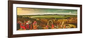 An Extensive River Landscape with the Parable of the Tenants and the Vineyard Owner-Philipp Uffenbach-Framed Giclee Print