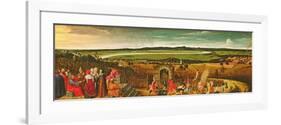 An Extensive River Landscape with the Parable of the Tenants and the Vineyard Owner-Philipp Uffenbach-Framed Giclee Print